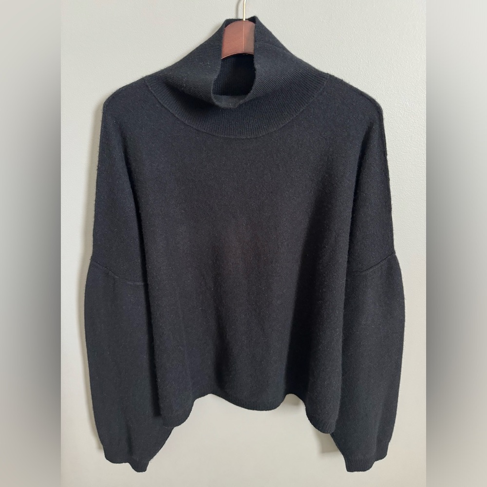 Free People Black Sweater